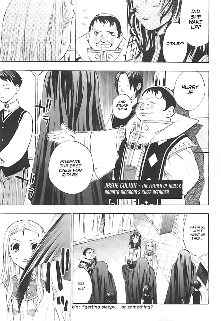 Radiata Stories - The Song of Ridley Chapter 1 page 17 - Chapter 1