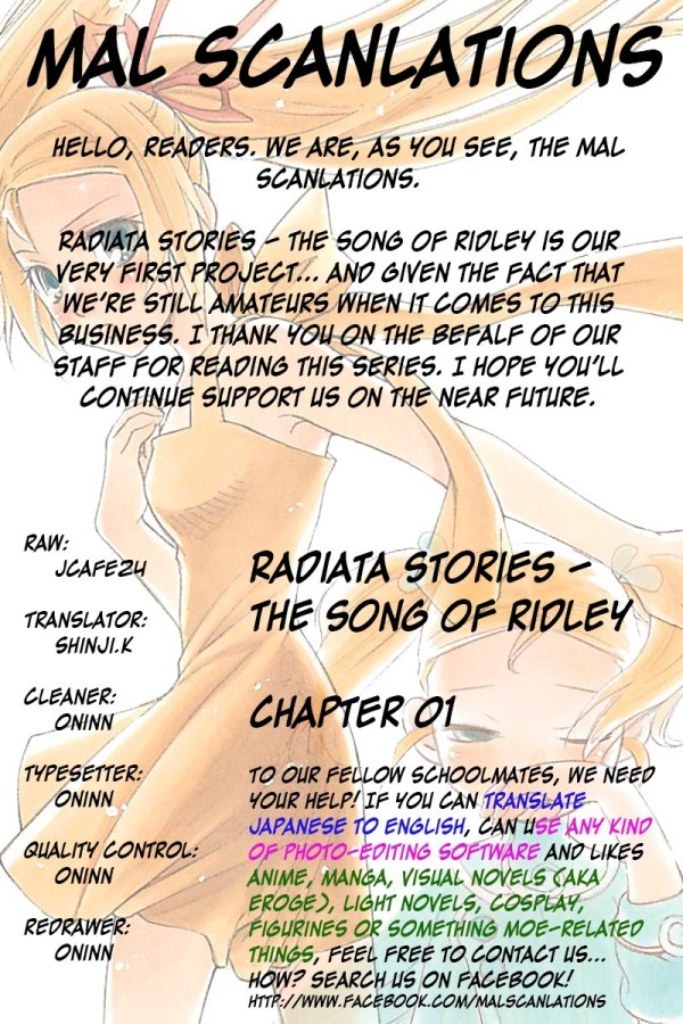 Radiata Stories - The Song of Ridley Chapter 1 page 45 - Chapter 1