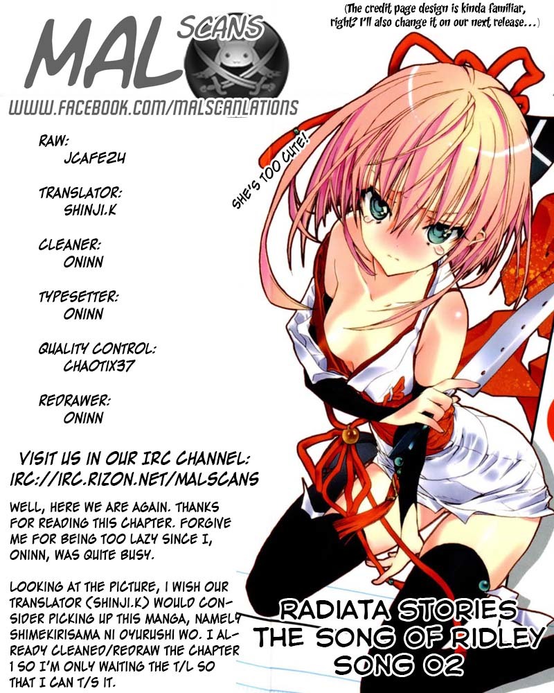Radiata Stories - The Song of Ridley Chapter 2 page 32 - Chapter 2