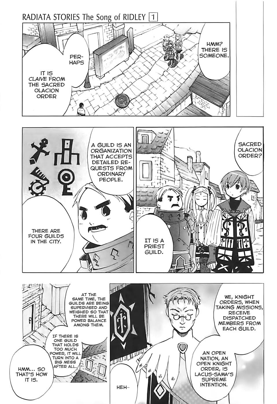 Radiata Stories - The Song of Ridley Chapter 3 page 12 - Chapter 3