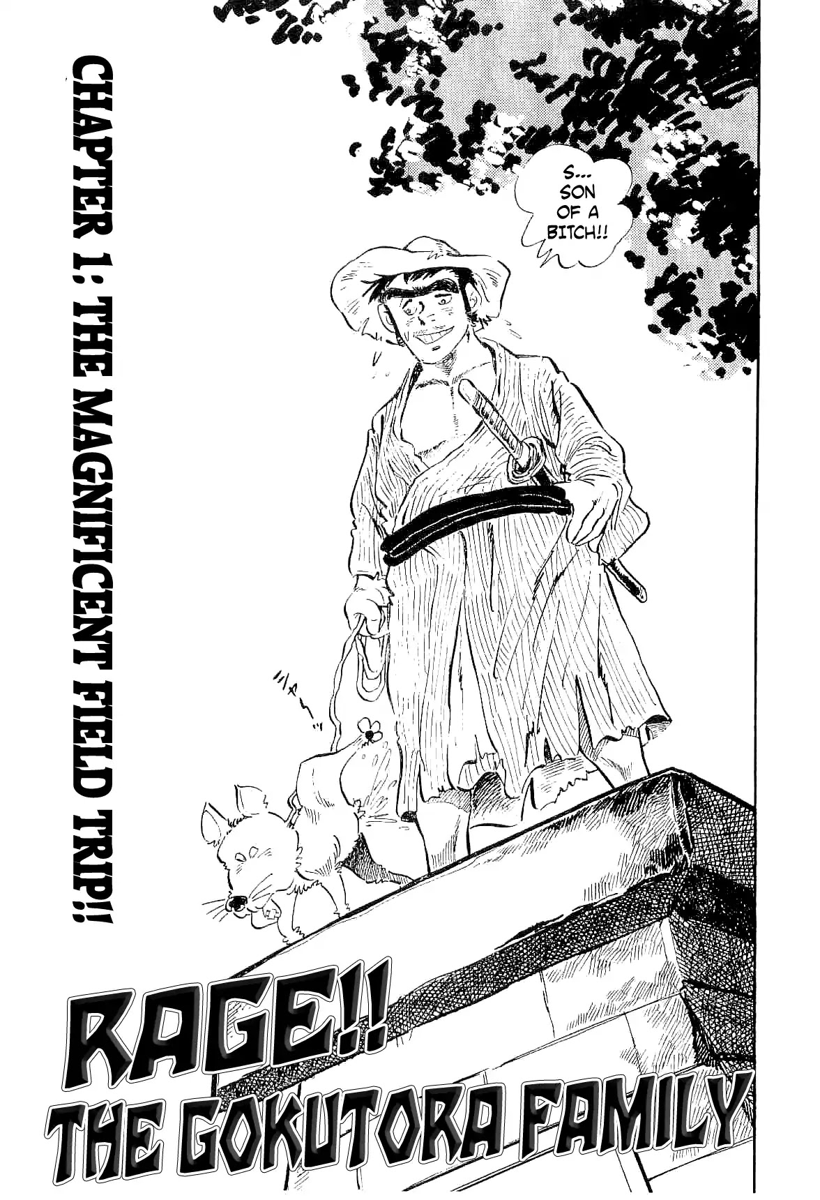 Rage!! The Gokutora Family Chapter 1 page 9 - Chapter 1: The Magnificent Field Trip!!