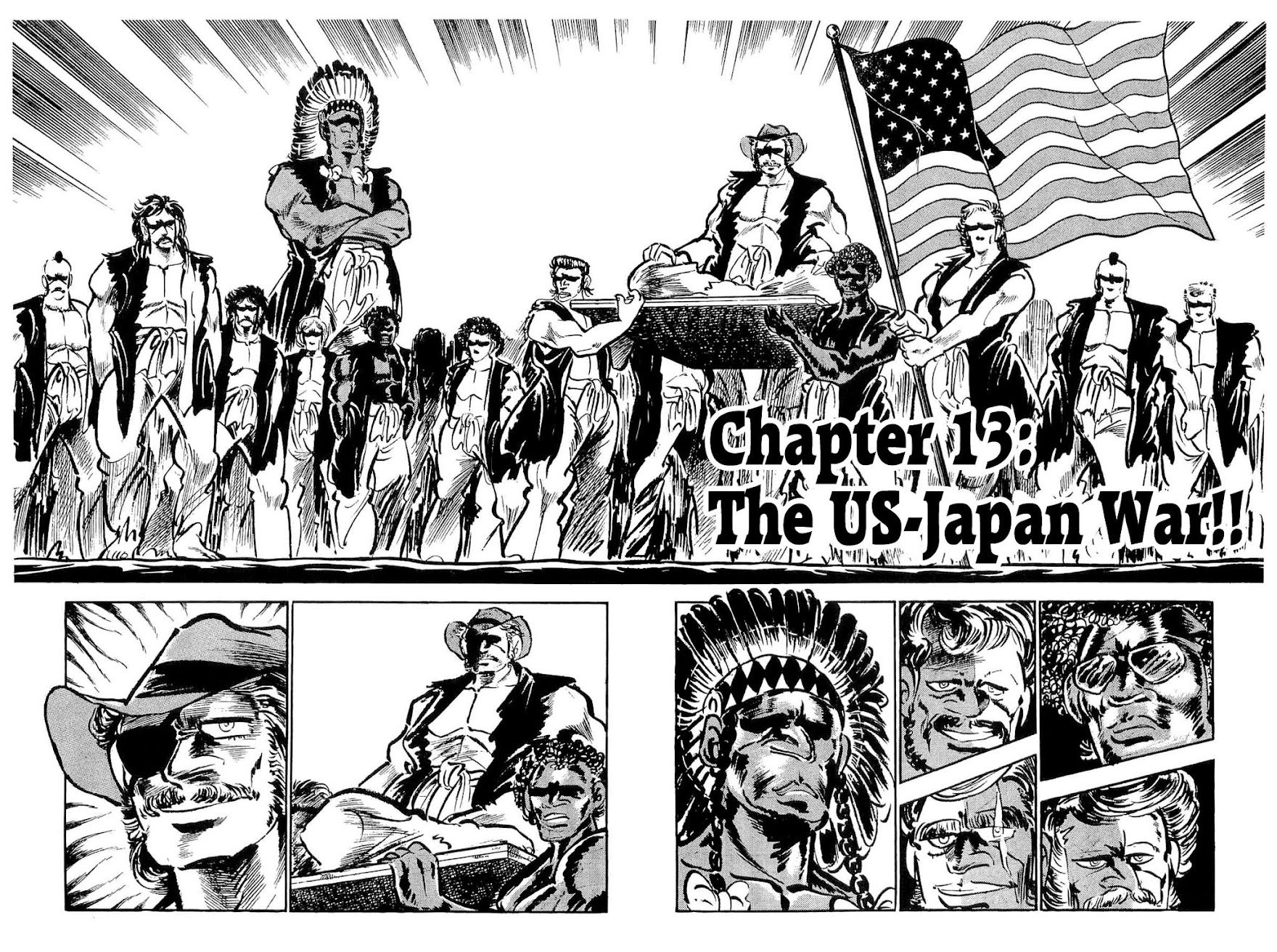 Rage!! The Gokutora Family Chapter 13 page 1 - Chapter 13: The US-Japan War!!