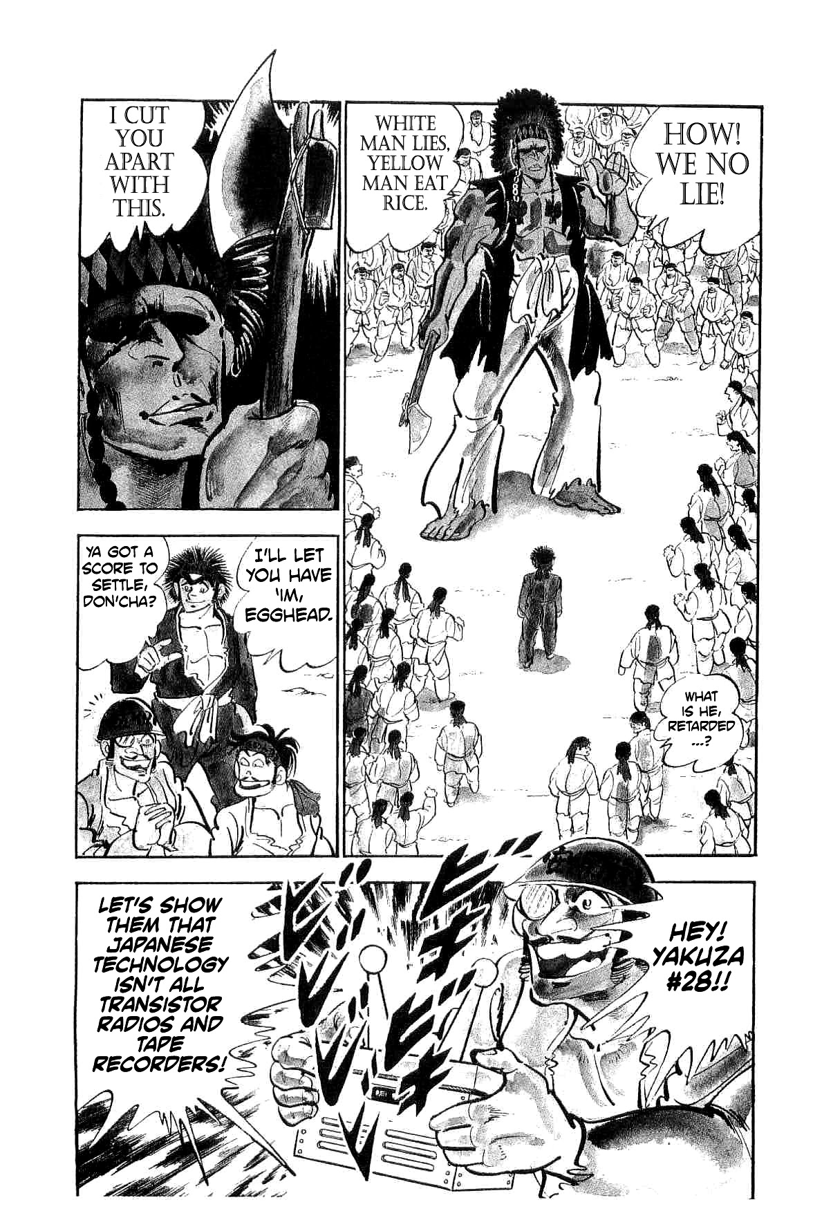 Rage!! The Gokutora Family Chapter 13 page 34 - Chapter 13: The US-Japan War!!