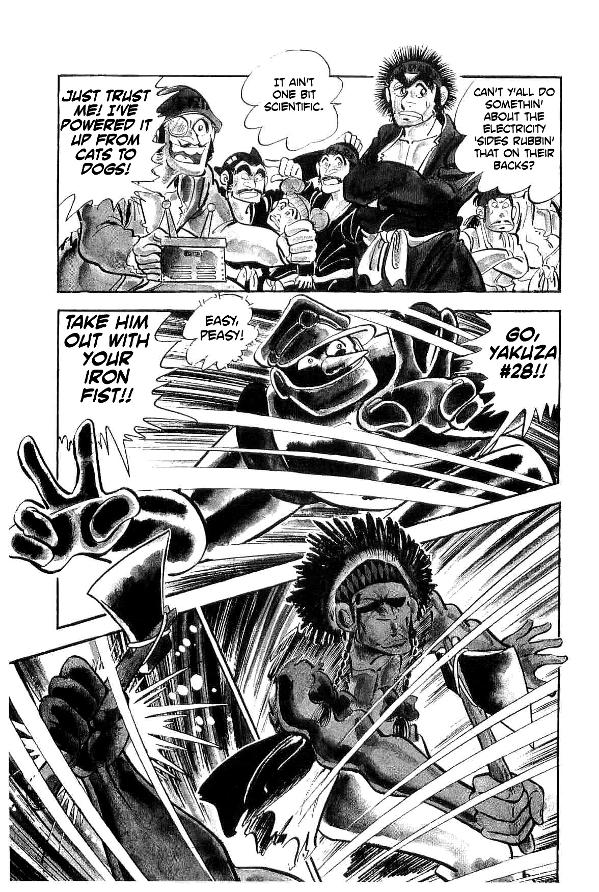 Rage!! The Gokutora Family Chapter 13 page 36 - Chapter 13: The US-Japan War!!