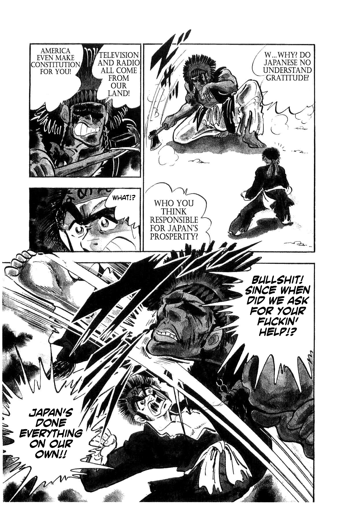 Rage!! The Gokutora Family Chapter 13 page 40 - Chapter 13: The US-Japan War!!