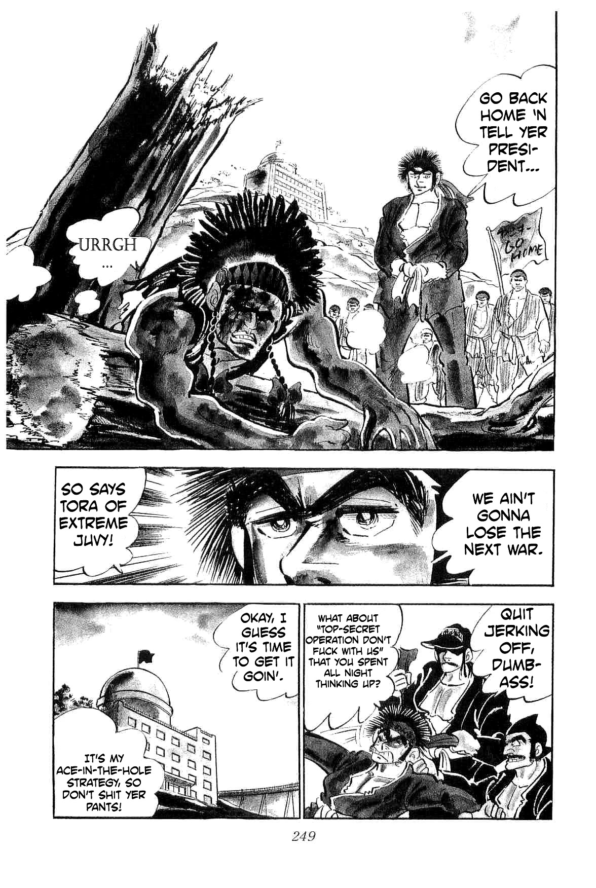 Rage!! The Gokutora Family Chapter 13 page 42 - Chapter 13: The US-Japan War!!