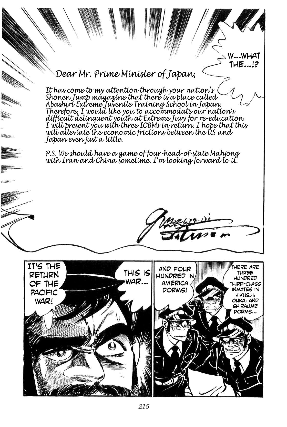 Rage!! The Gokutora Family Chapter 13 page 9 - Chapter 13: The US-Japan War!!