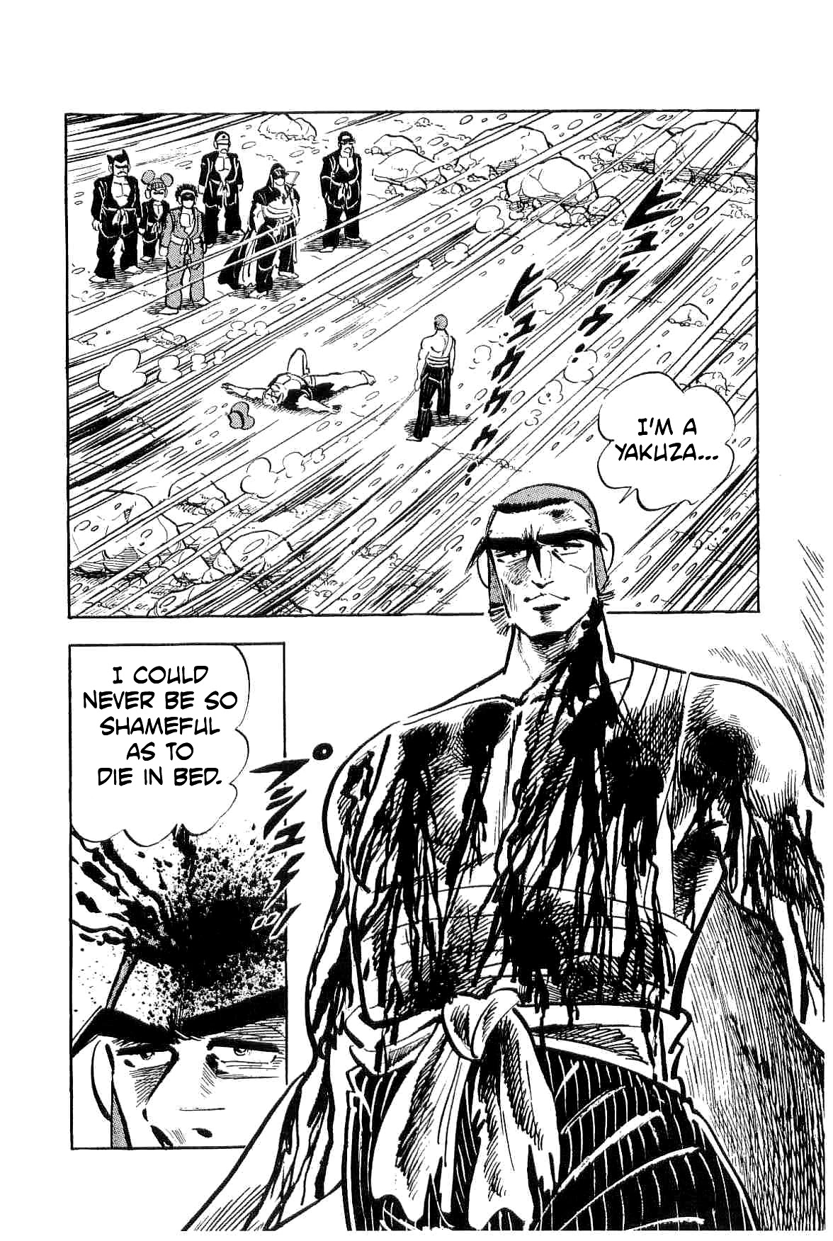 Rage!! The Gokutora Family Chapter 14 page 34 - Chapter 14: Tamasaburo Dies!
