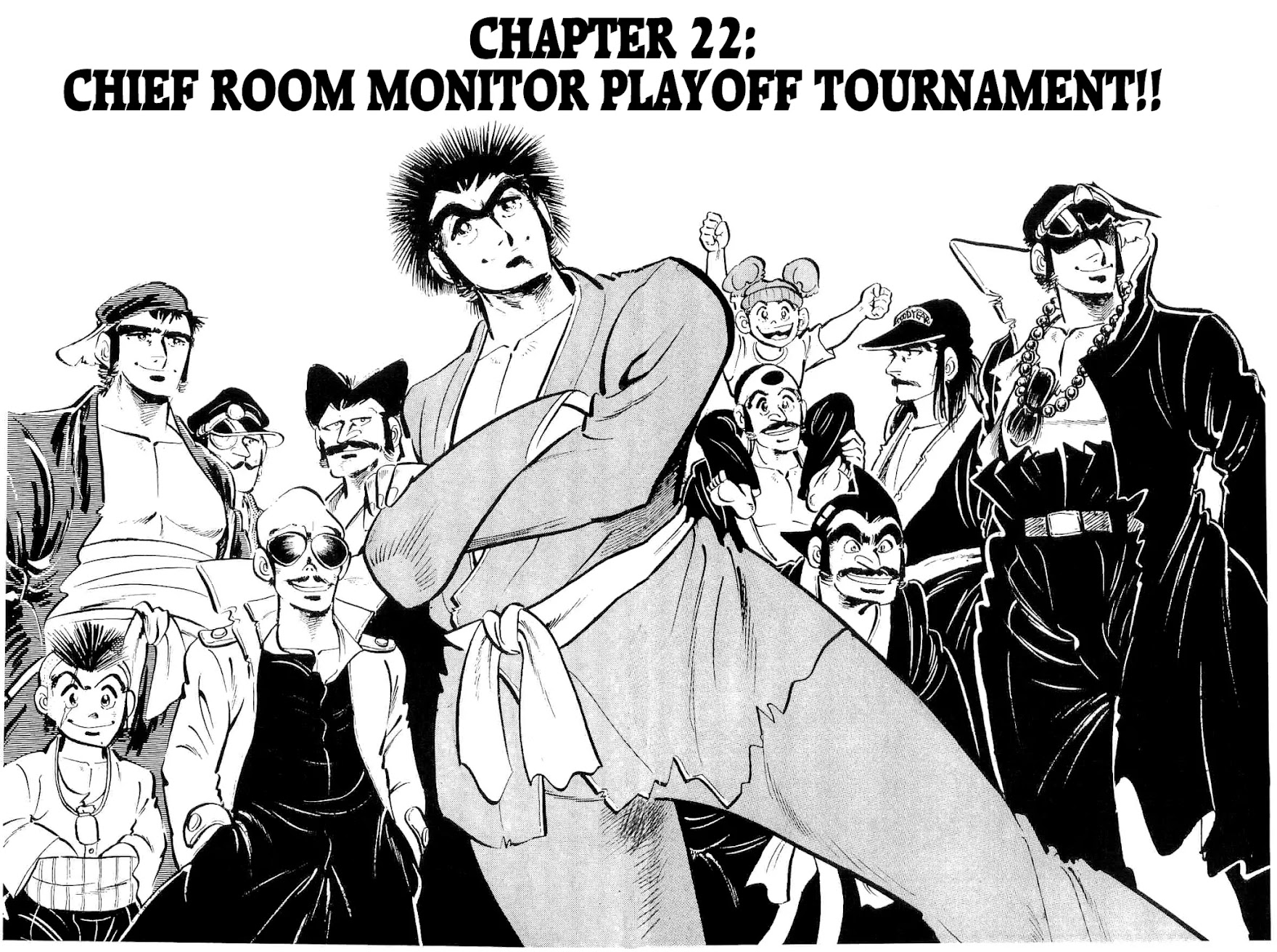 Rage!! The Gokutora Family Chapter 22 page 2 - Chapter 22: Chief Room Monitor Playoff Tournament!!