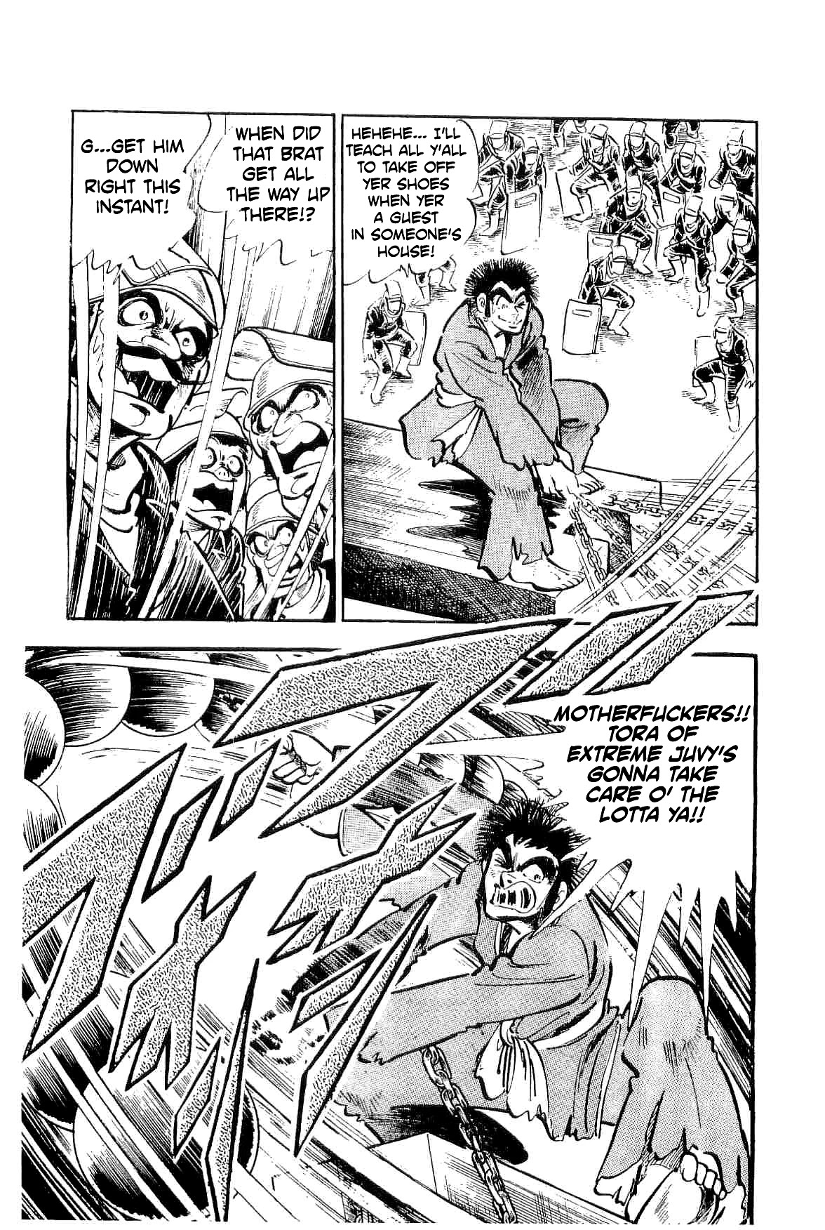 Rage!! The Gokutora Family Chapter 25 page 8 - Chapter 25: Forcible Removal Begins!!