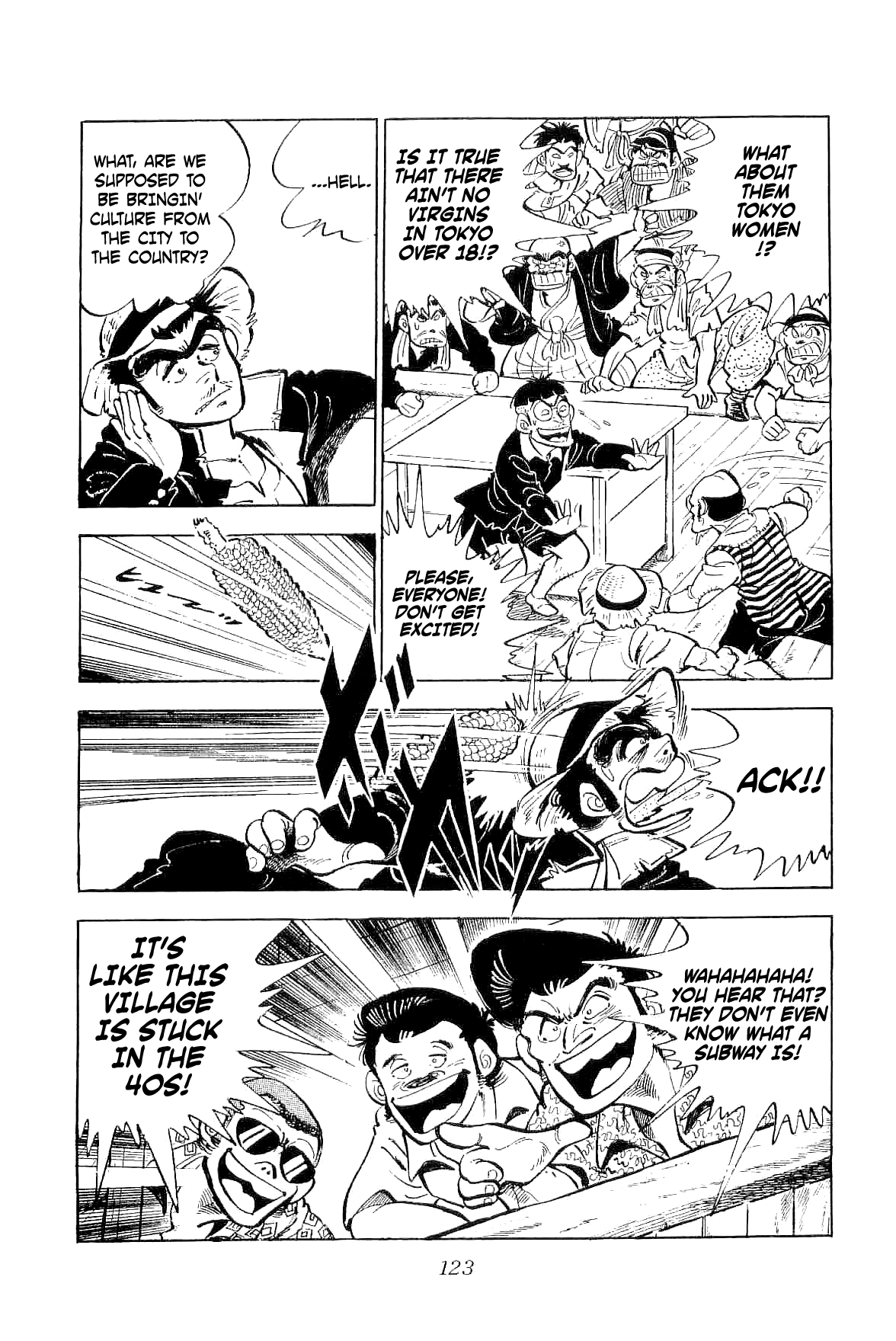 Rage!! The Gokutora Family Chapter 3 page 44 - Chapter 3: Initiation on the Secret of Fighting!!