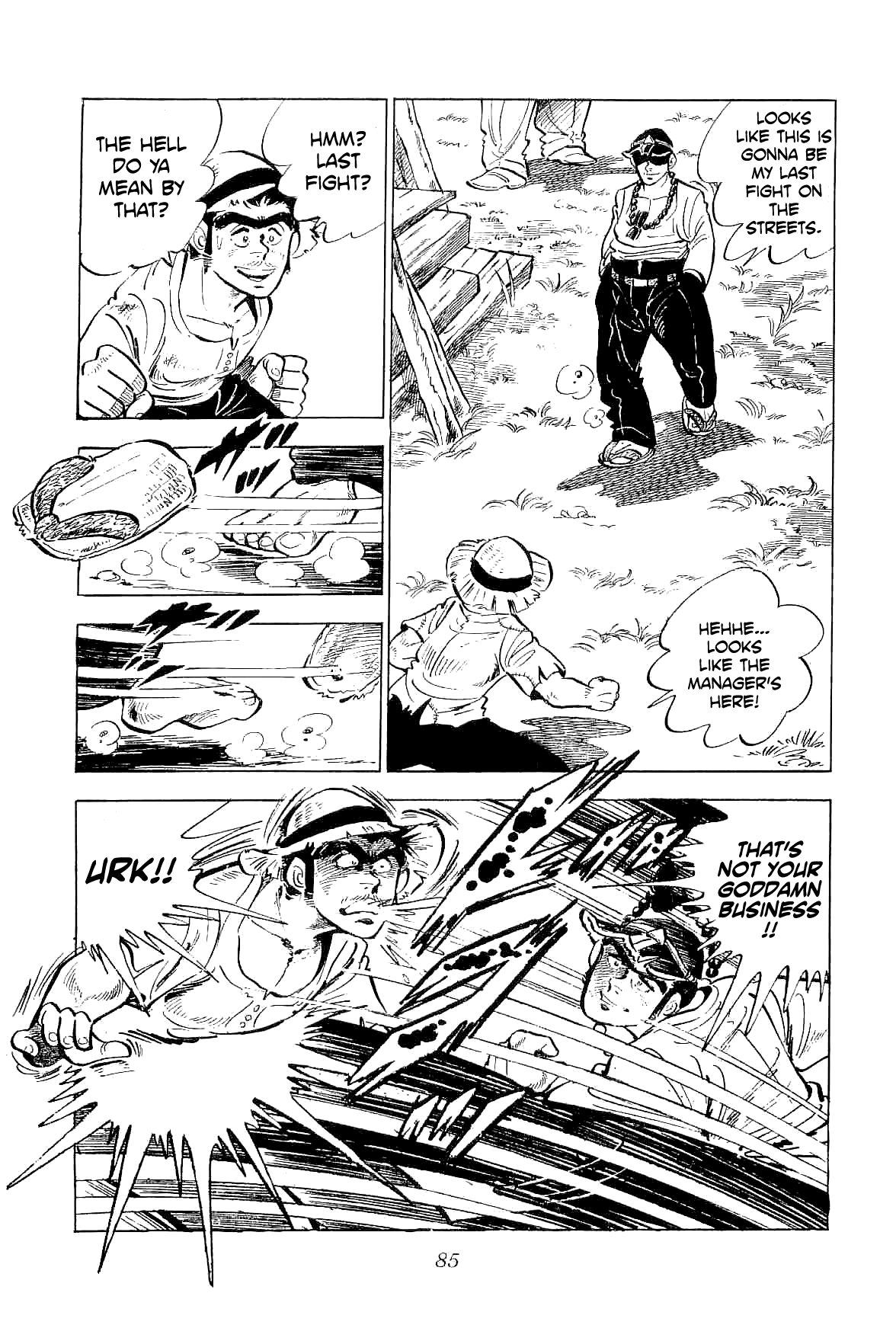 Rage!! The Gokutora Family Chapter 3 page 8 - Chapter 3: Initiation on the Secret of Fighting!!