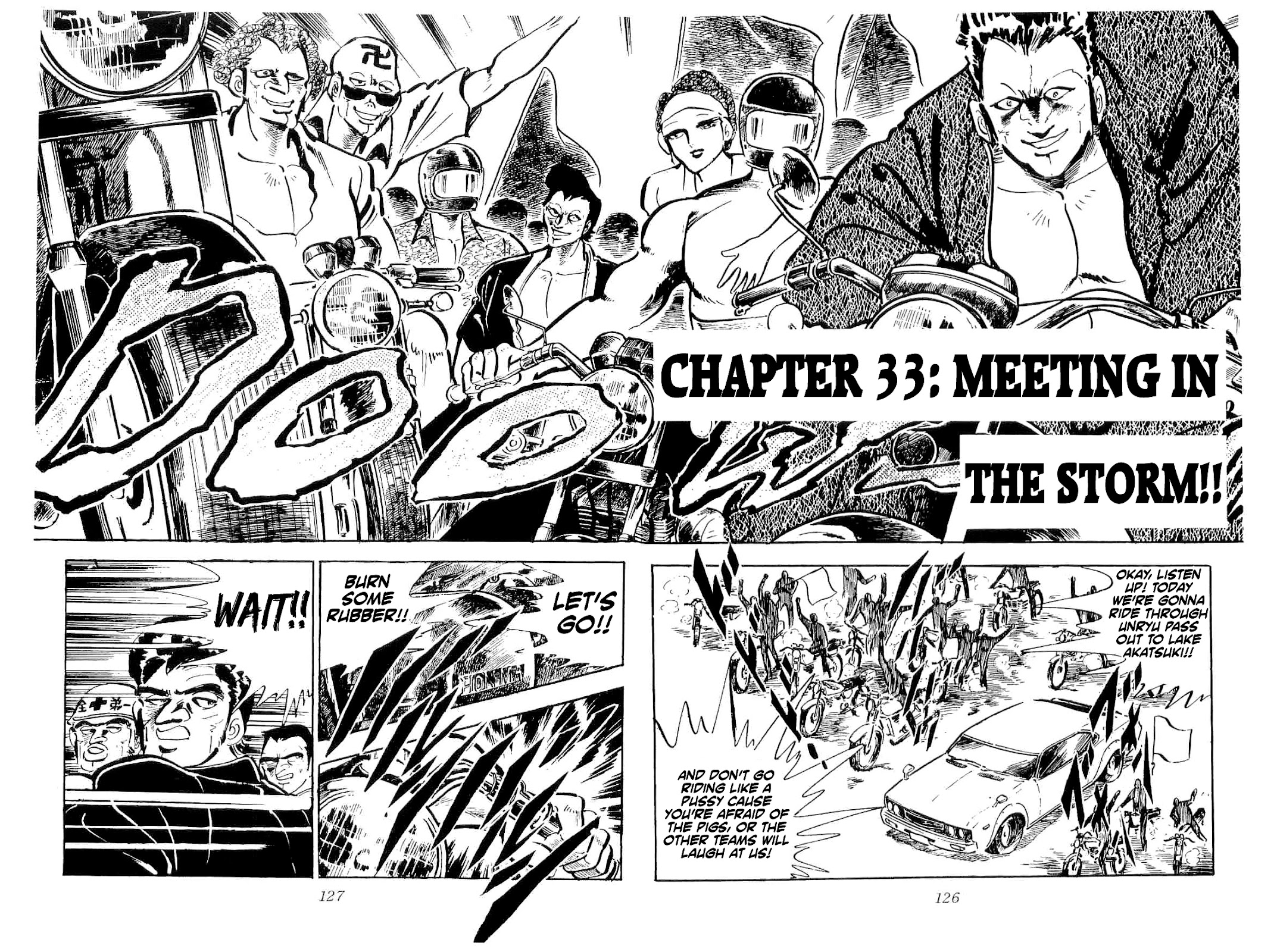 Rage!! The Gokutora Family Chapter 33 page 1 - Chapter 33: Meeting in the Storm!!