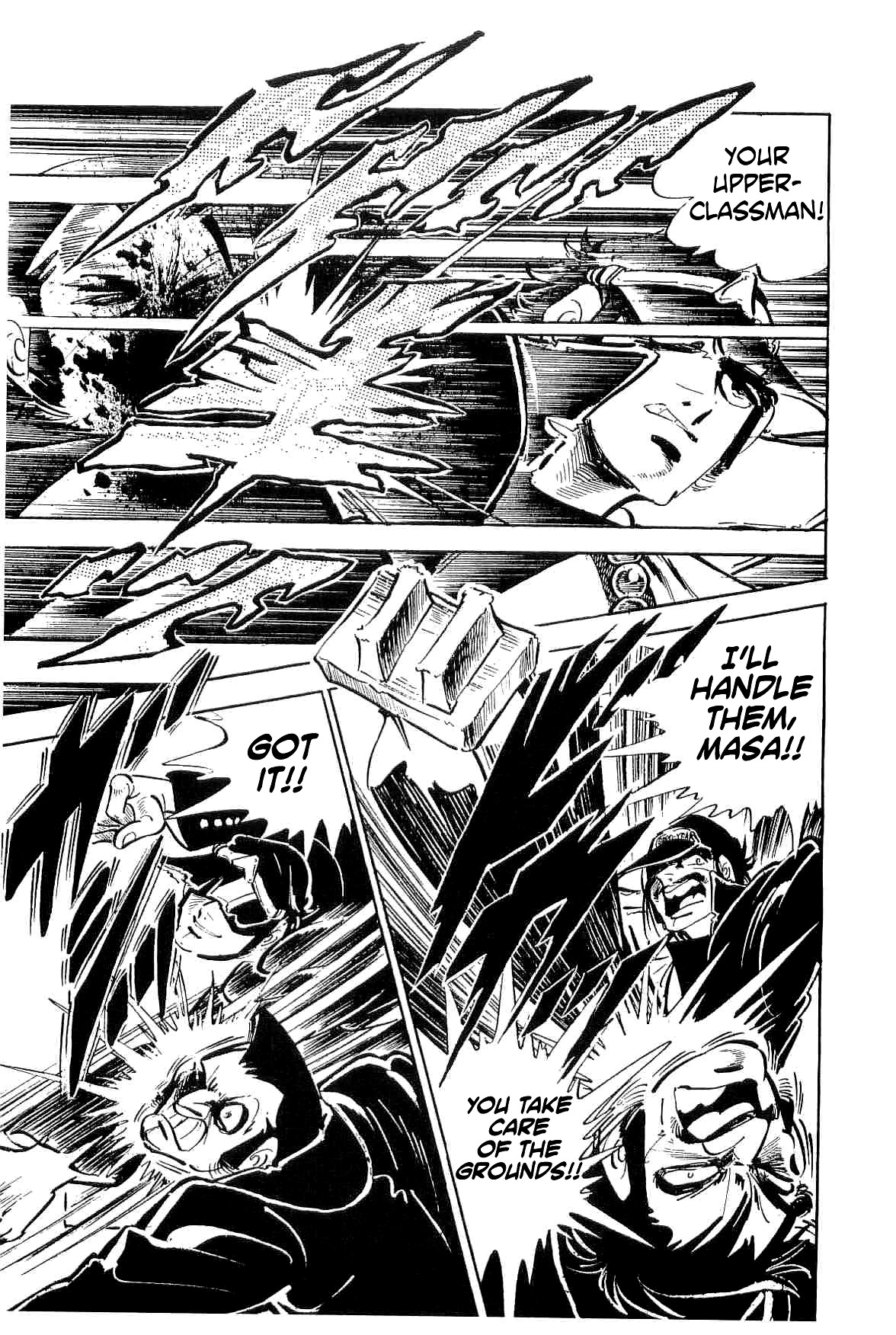 Rage!! The Gokutora Family Chapter 35 page 11 - Chapter 35: The Day Ultimate Path High School Returned!!