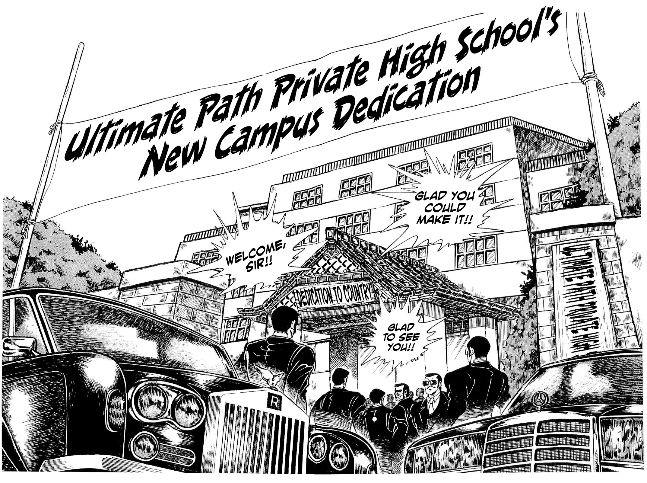 Rage!! The Gokutora Family Chapter 35 page 5 - Chapter 35: The Day Ultimate Path High School Returned!!