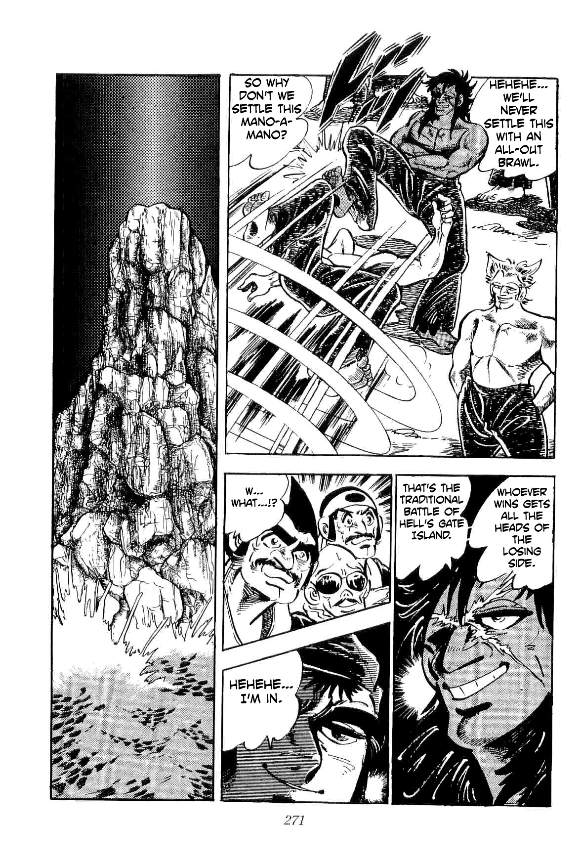 Rage!! The Gokutora Family Chapter 37 page 10 - Chapter 37: The Maiden's Love and the Melody of Terror!!