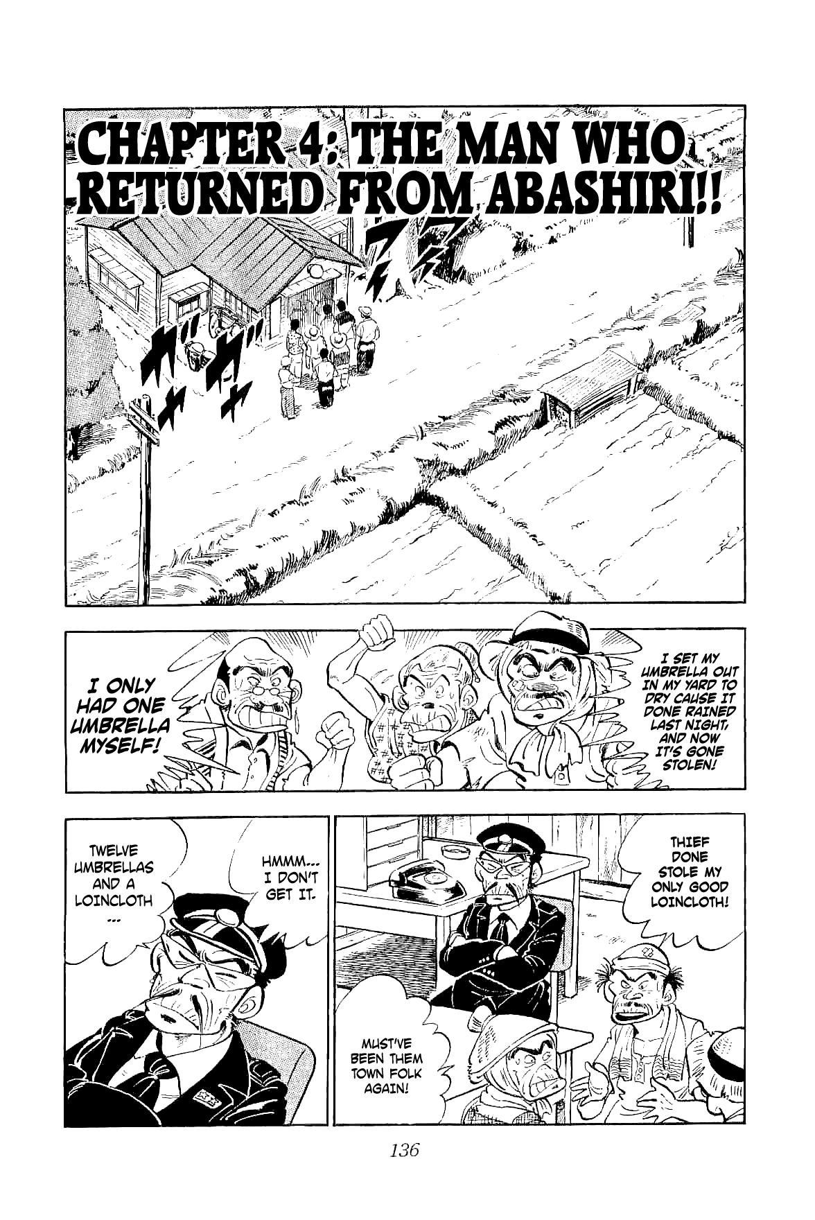 Rage!! The Gokutora Family Chapter 4 page 1 - Chapter 4: The Man who Returned from Abashiri!!