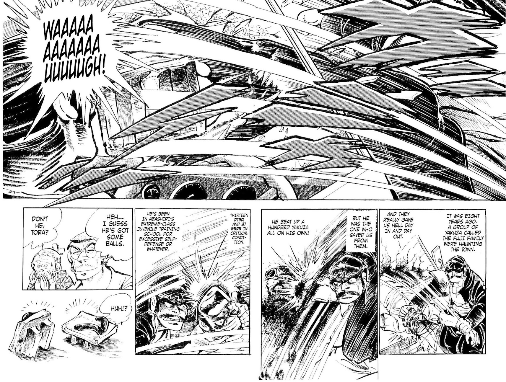 Rage!! The Gokutora Family Chapter 4 page 17 - Chapter 4: The Man who Returned from Abashiri!!