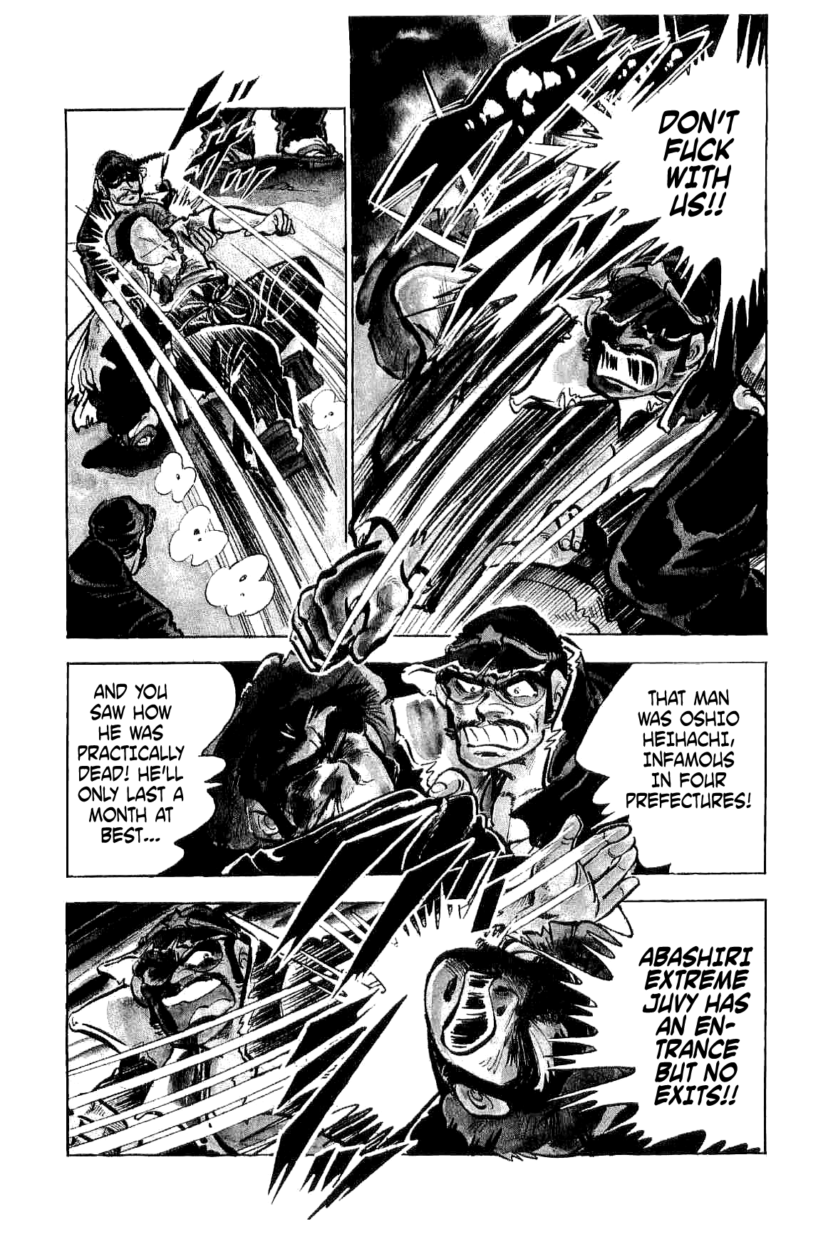 Rage!! The Gokutora Family Chapter 4 page 35 - Chapter 4: The Man who Returned from Abashiri!!