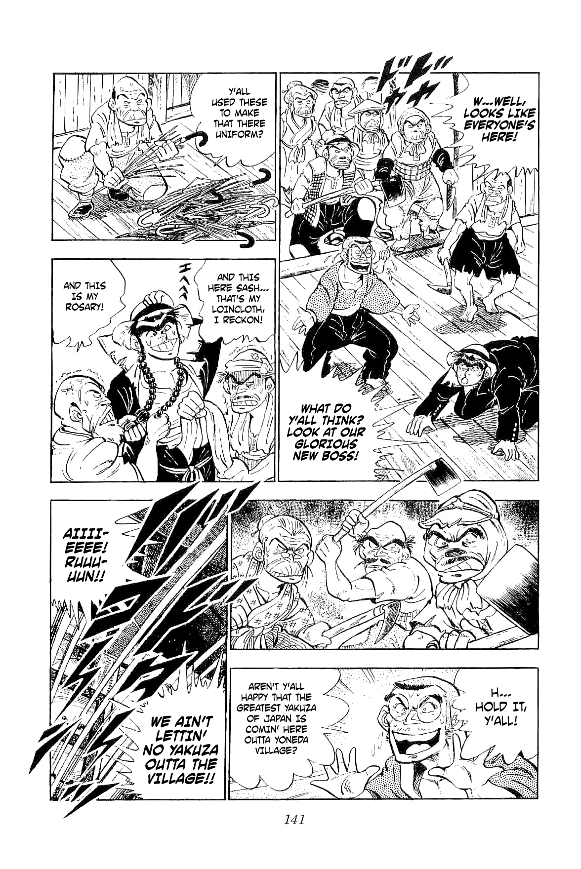 Rage!! The Gokutora Family Chapter 4 page 6 - Chapter 4: The Man who Returned from Abashiri!!