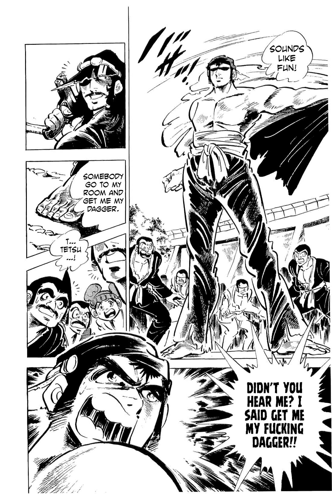 Rage!! The Gokutora Family Chapter 45 page 7 - Chapter 45: Express Delivery of a Peaceful Death!!