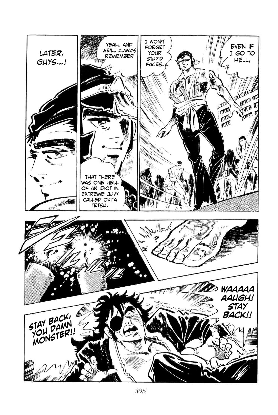 Rage!! The Gokutora Family Chapter 46 page 12 - Chapter 46: The Terror of Okita Tetsu!!