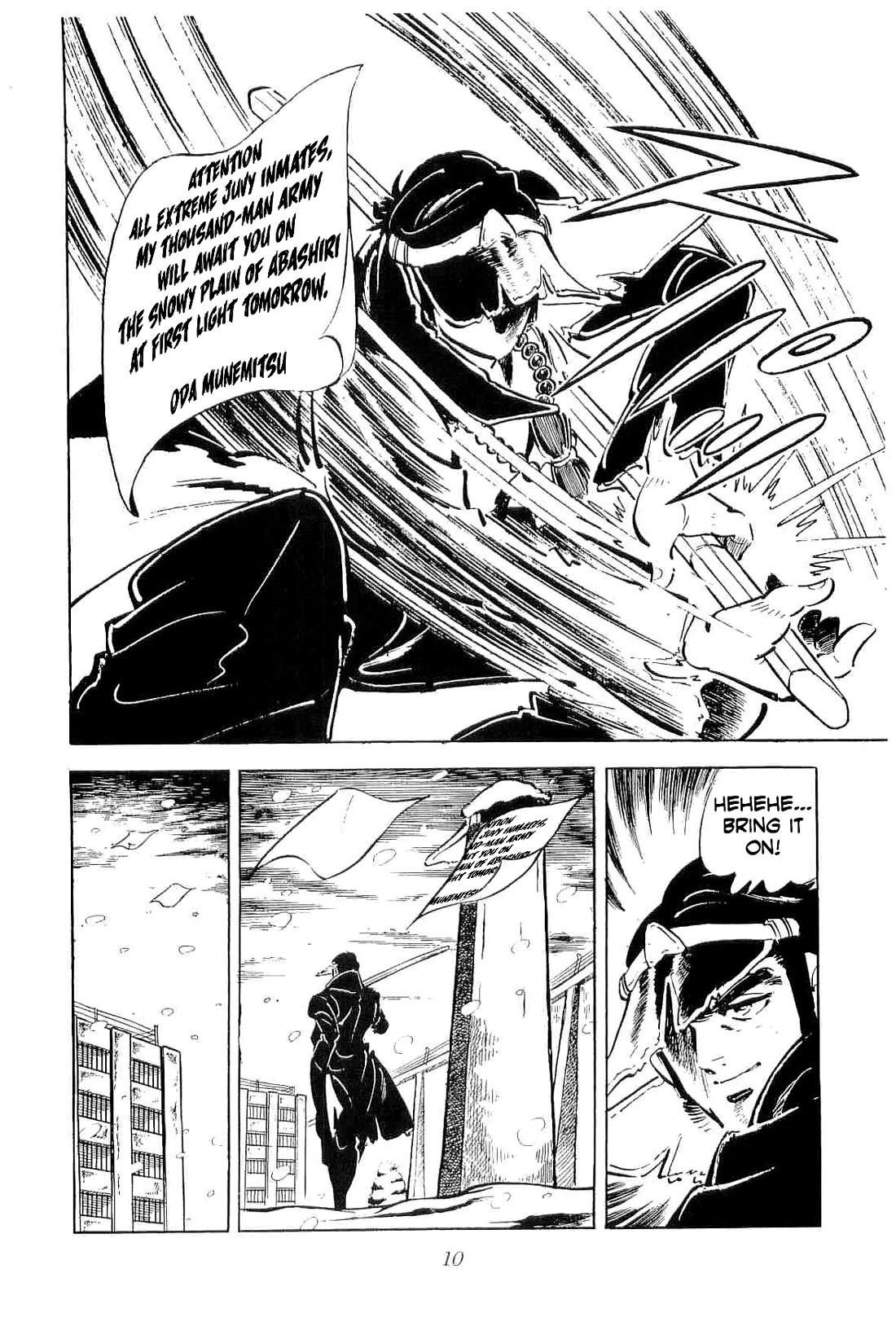 Rage!! The Gokutora Family Chapter 48 page 13 - Chapter 48: The Clash of Oda's Thousand-Man Army!!