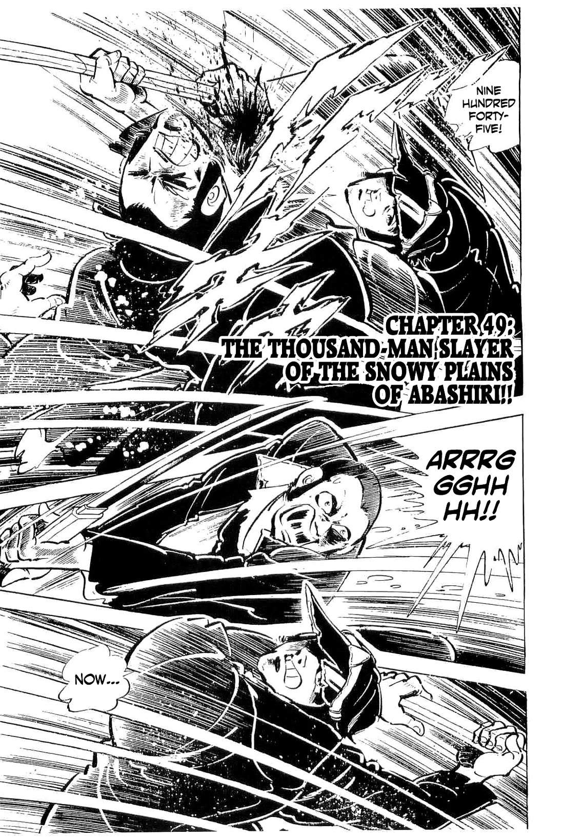 Rage!! The Gokutora Family Chapter 49 page 1 - Chapter 49: The Thousand-Man Slayer of the Snowy Plains of Abashiri!!