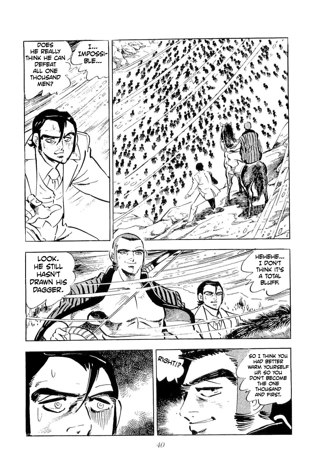 Rage!! The Gokutora Family Chapter 49 page 13 - Chapter 49: The Thousand-Man Slayer of the Snowy Plains of Abashiri!!