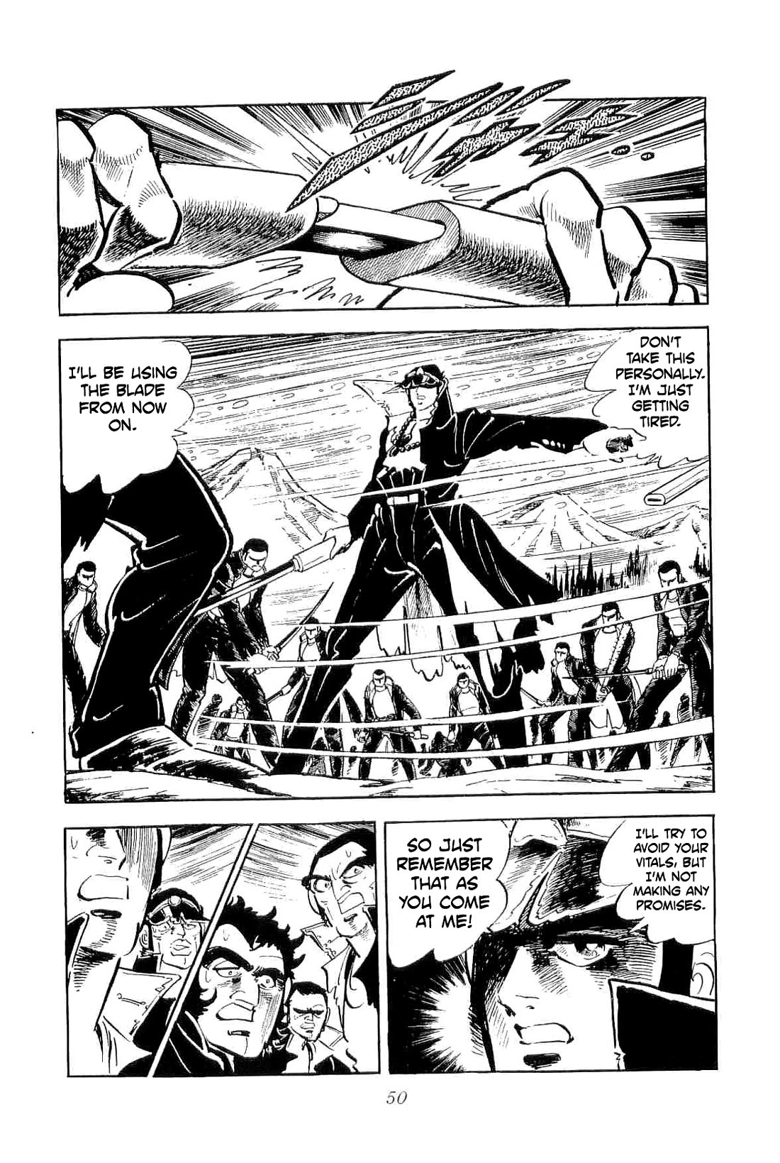 Rage!! The Gokutora Family Chapter 49 page 21 - Chapter 49: The Thousand-Man Slayer of the Snowy Plains of Abashiri!!