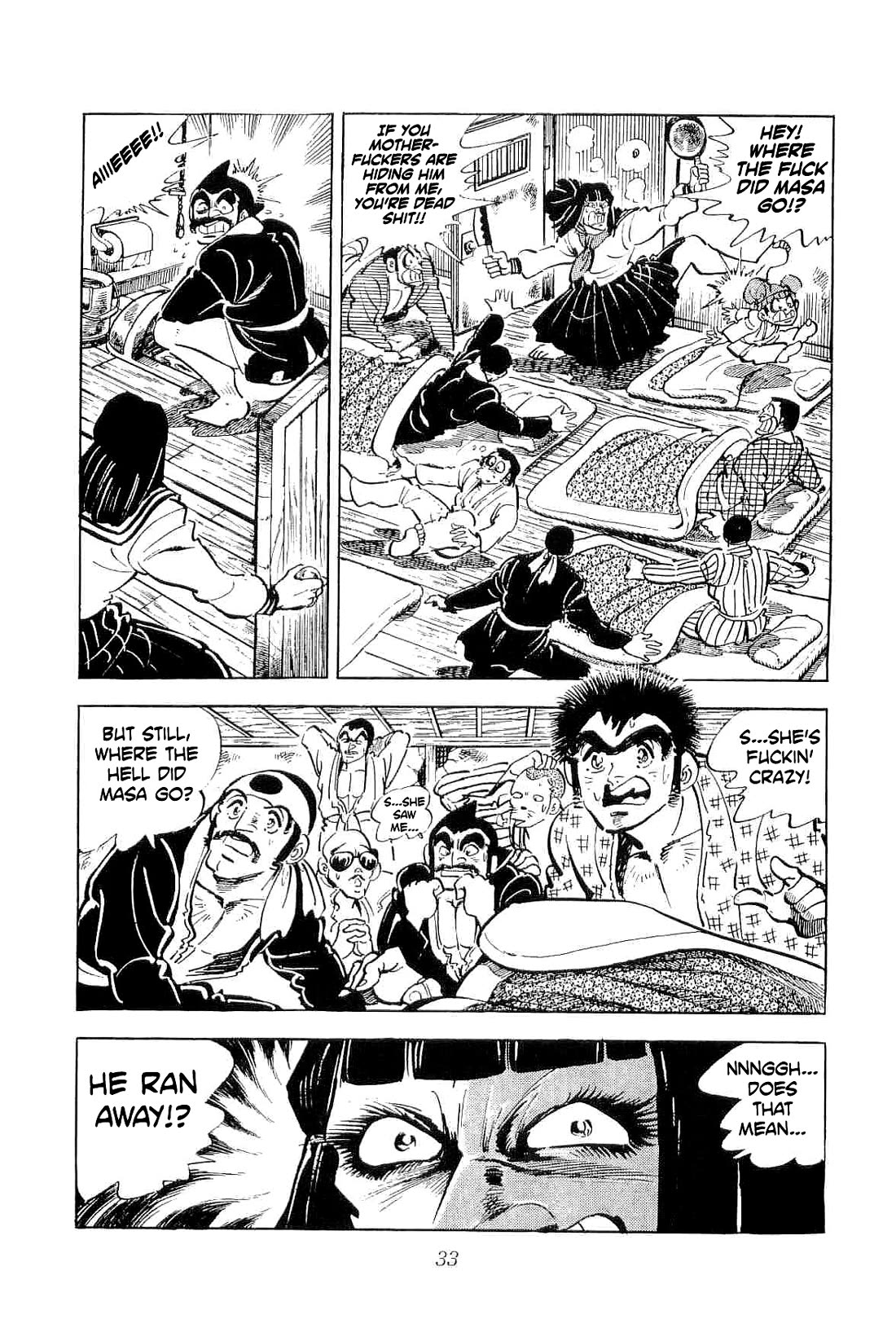Rage!! The Gokutora Family Chapter 49 page 7 - Chapter 49: The Thousand-Man Slayer of the Snowy Plains of Abashiri!!