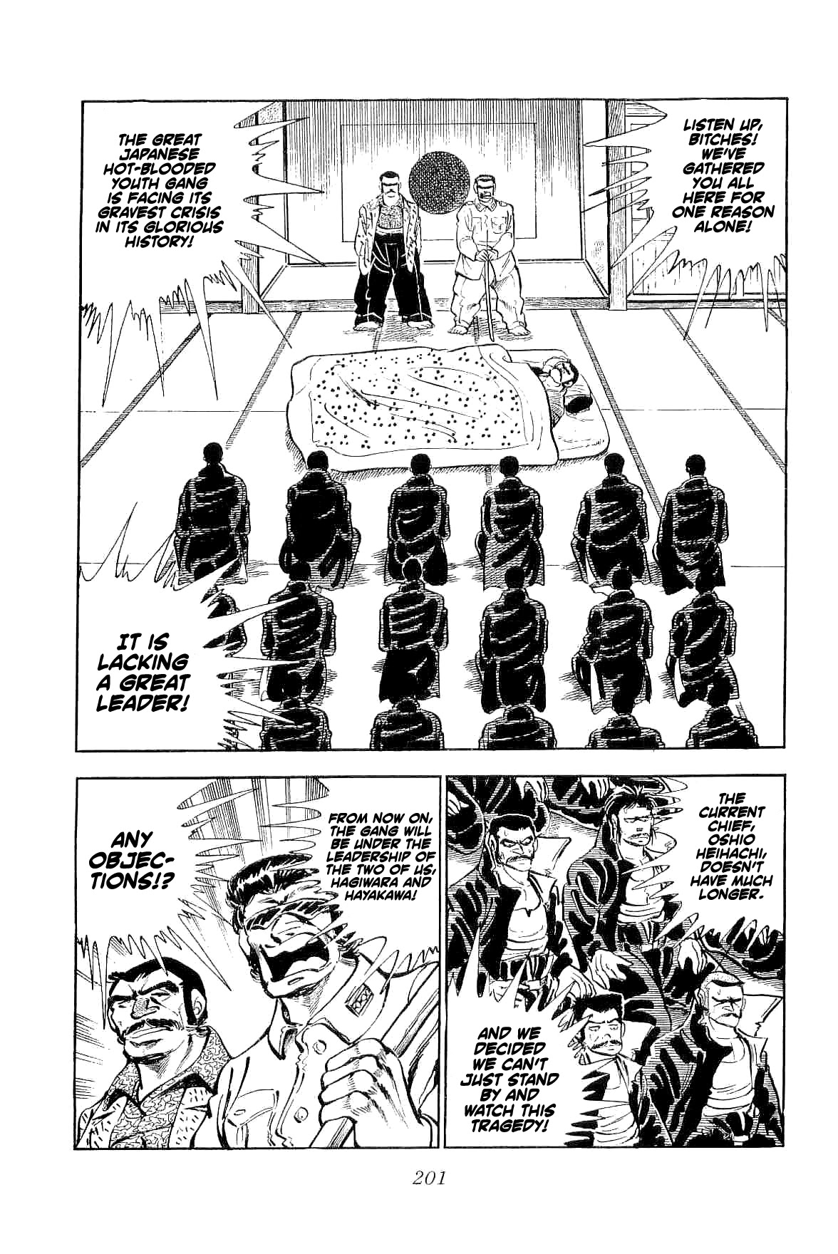 Rage!! The Gokutora Family Chapter 5 page 9 - Chapter 5: Peaceful Death!!