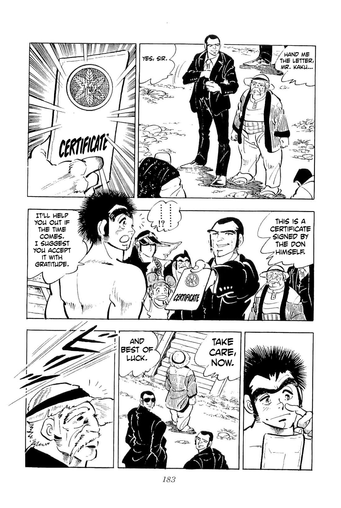 Rage!! The Gokutora Family Chapter 53 page 8 - Chapter 53: The Old Man's Identity!