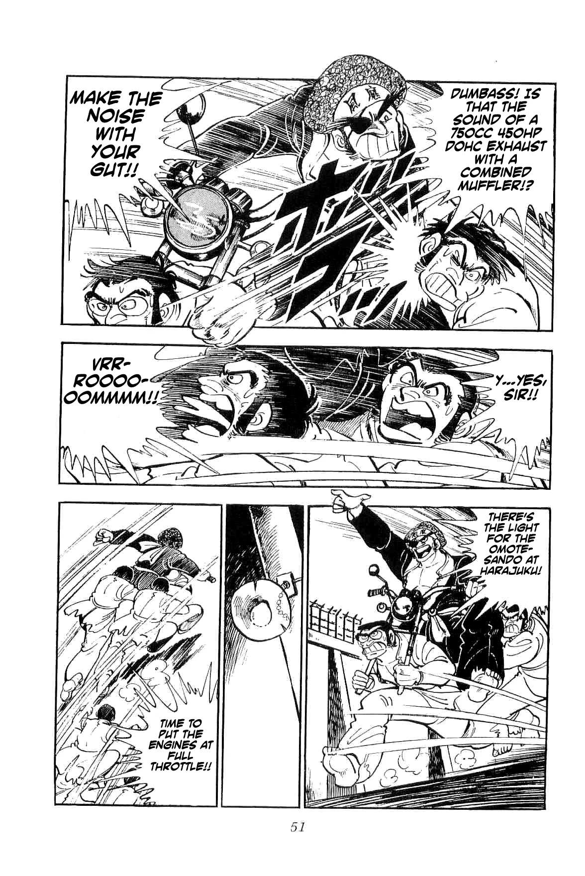 Rage!! The Gokutora Family Chapter 9 page 5 - Chapter 9: The Speed Demon Dies!!