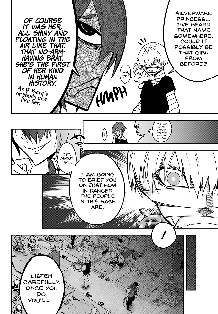 Ragna Crimson Chapter 19 page 15 - Chapter 19: Introducing the Silver Armaments Army Corps Member who's Fallen in Love