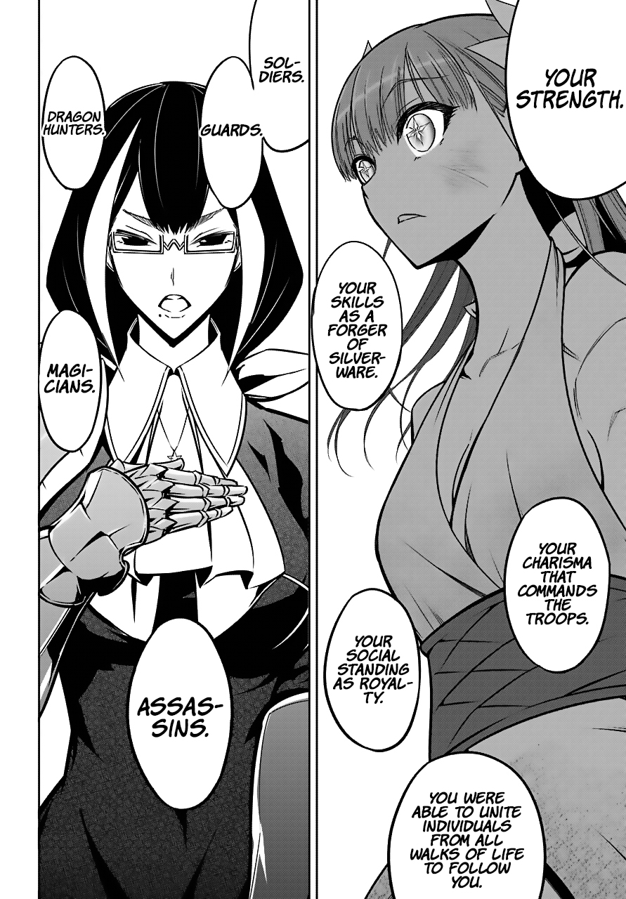 Ragna Crimson Chapter 19 page 27 - Chapter 19: Introducing the Silver Armaments Army Corps Member who's Fallen in Love