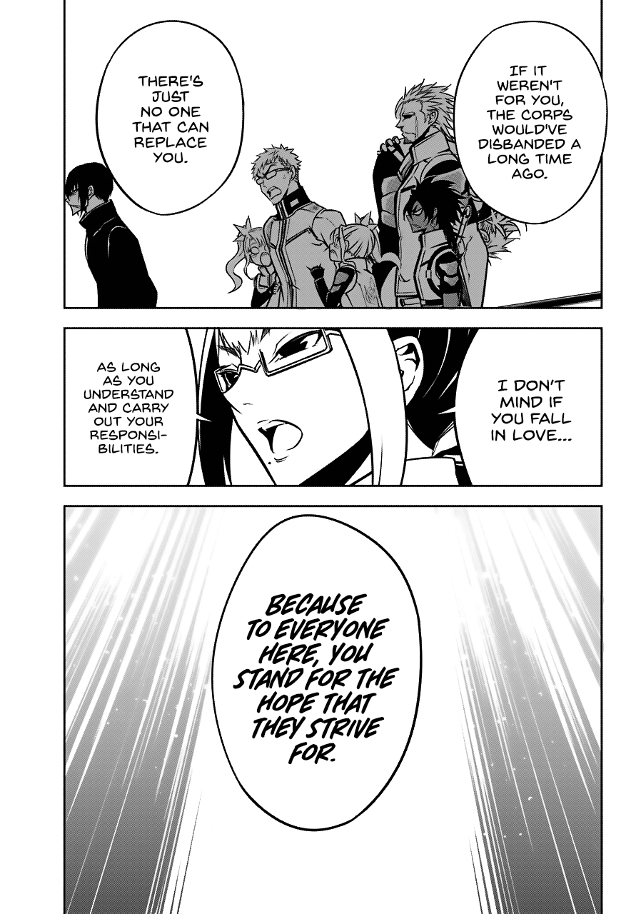 Ragna Crimson Chapter 19 page 28 - Chapter 19: Introducing the Silver Armaments Army Corps Member who's Fallen in Love