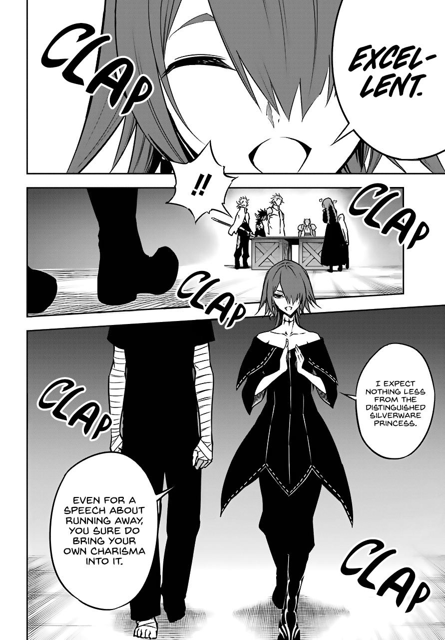 Ragna Crimson Chapter 19 page 37 - Chapter 19: Introducing the Silver Armaments Army Corps Member who's Fallen in Love