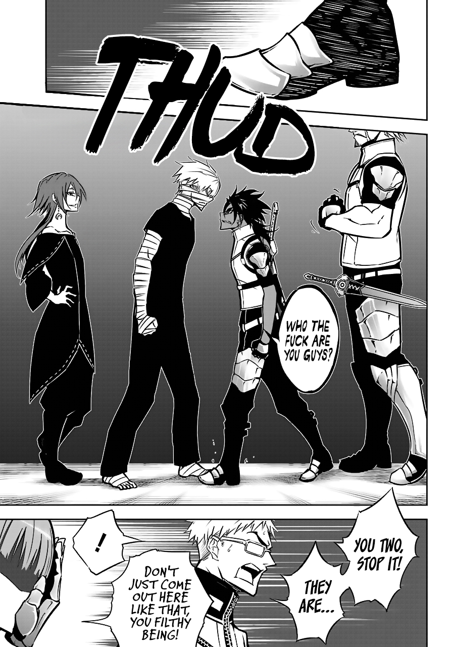 Ragna Crimson Chapter 19 page 38 - Chapter 19: Introducing the Silver Armaments Army Corps Member who's Fallen in Love