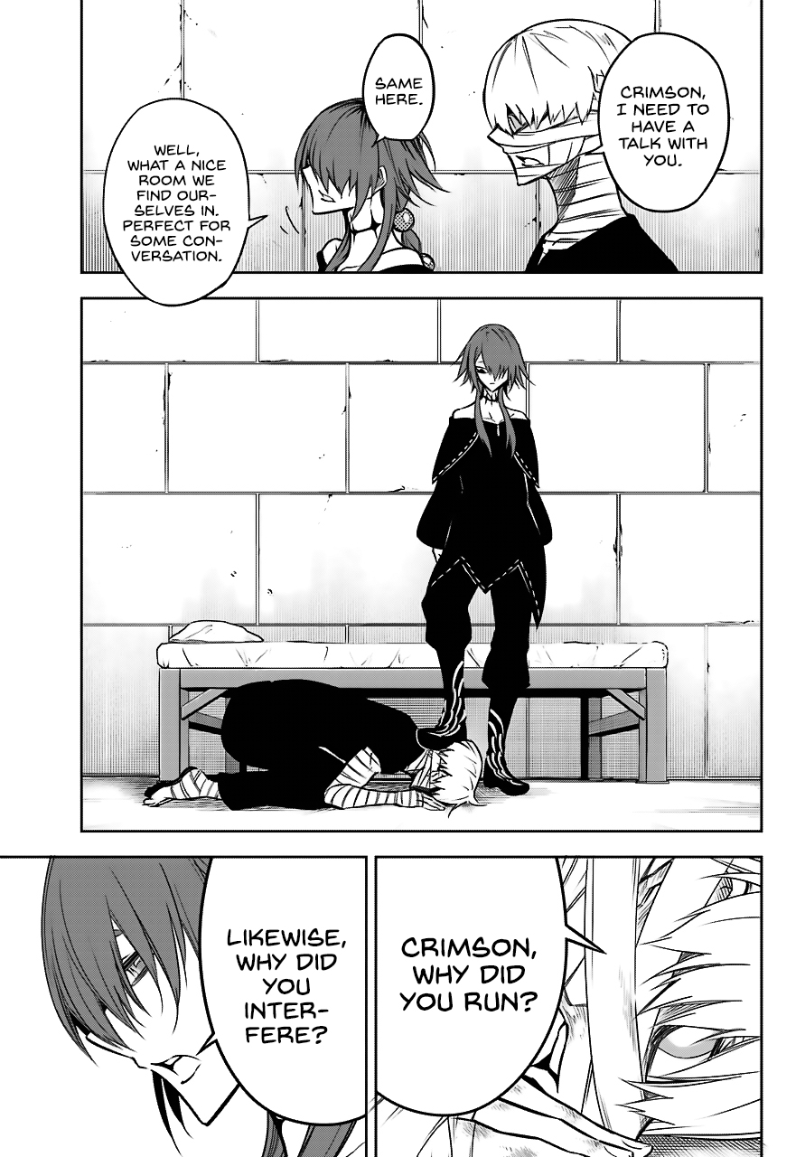 Ragna Crimson Chapter 19 page 8 - Chapter 19: Introducing the Silver Armaments Army Corps Member who's Fallen in Love