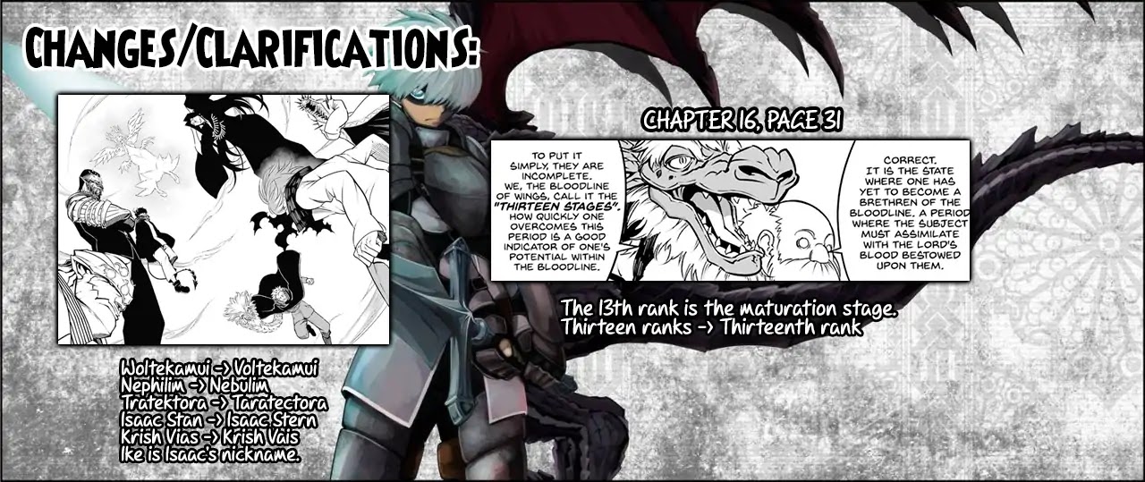 Ragna Crimson Chapter 22 page 1 - Chapter 22: The Bloodline Meets