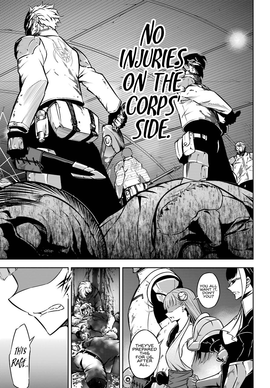 Ragna Crimson Chapter 26 page 10 - Chapter 26: Aerial Gunner Response Unit