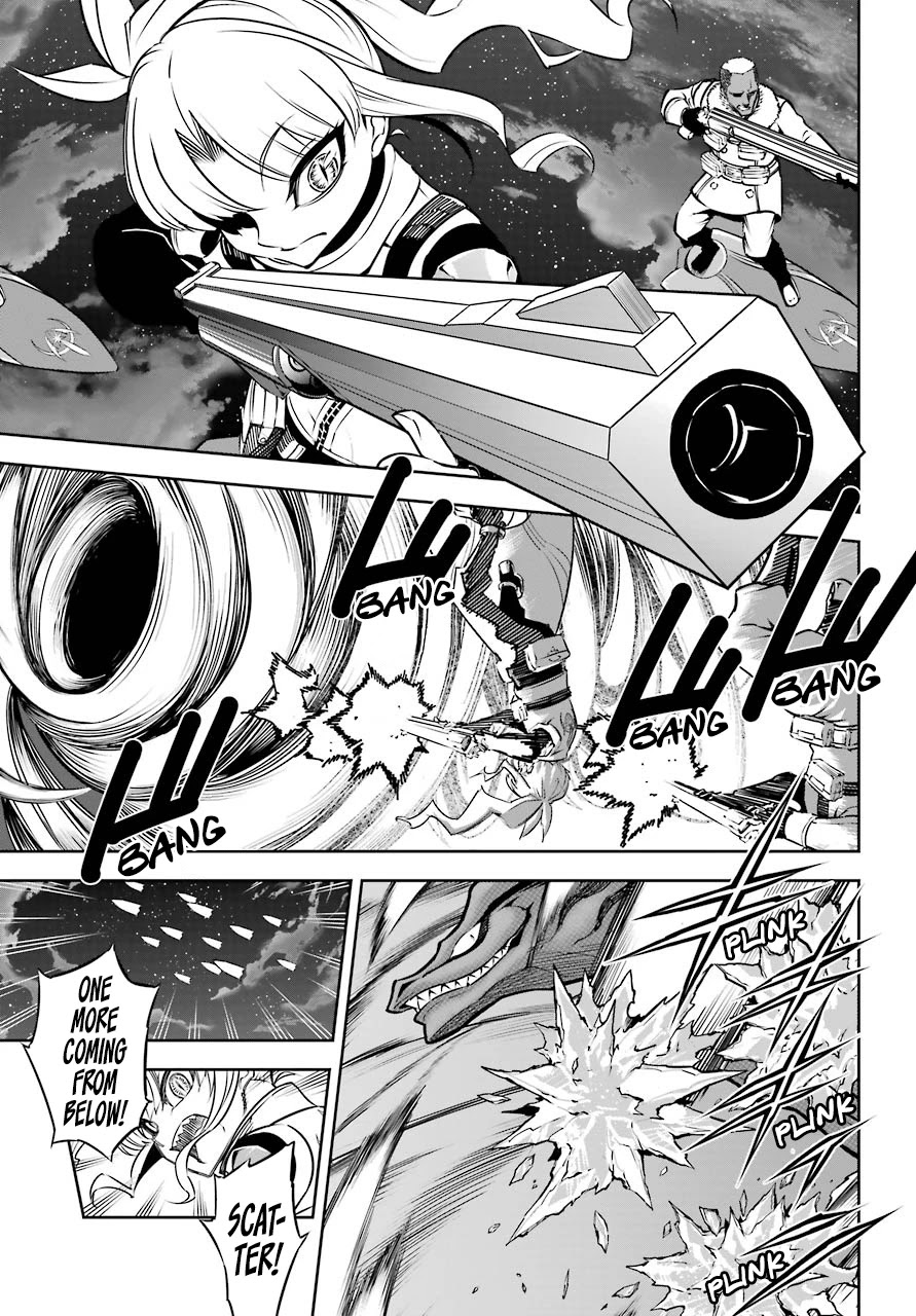 Ragna Crimson Chapter 32 page 10 - Chapter 32: Warfront Collapse
