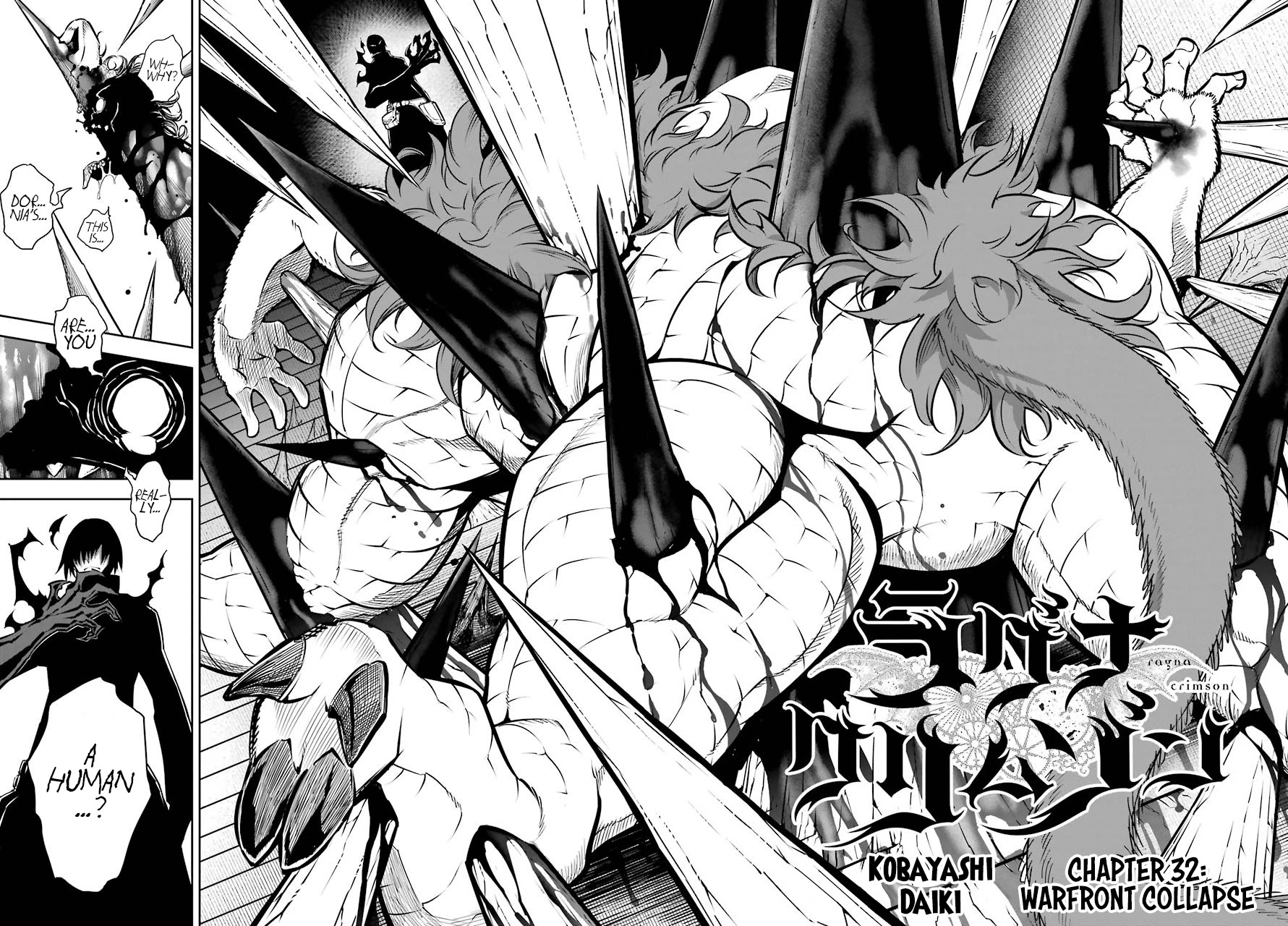 Ragna Crimson Chapter 32 page 2 - Chapter 32: Warfront Collapse