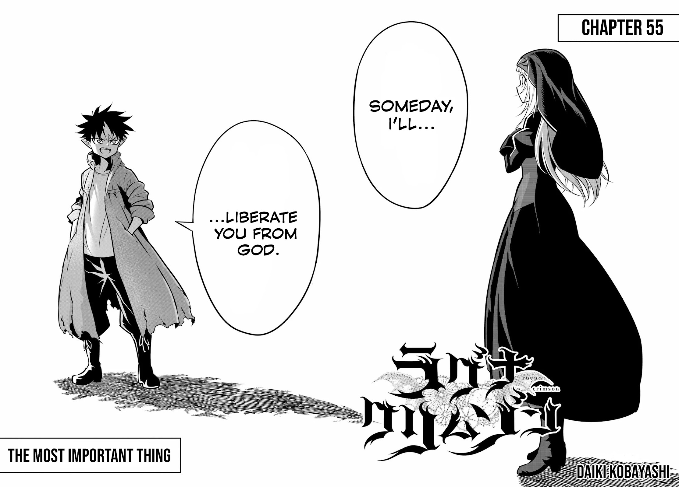 Ragna Crimson Chapter 55 page 4 - Chapter 55: The Most Important Thing