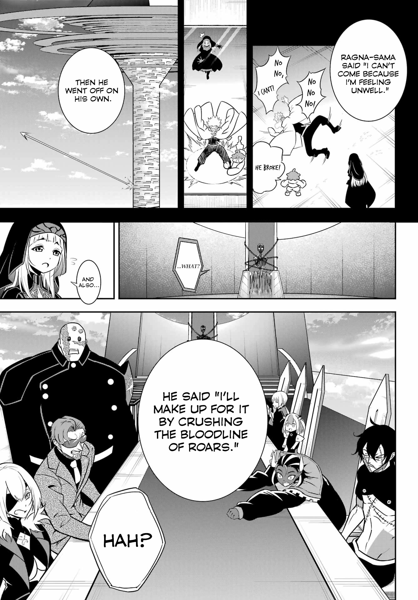 Ragna Crimson Chapter 60 page 28 - Chapter 60: Dragon Slayer Monks