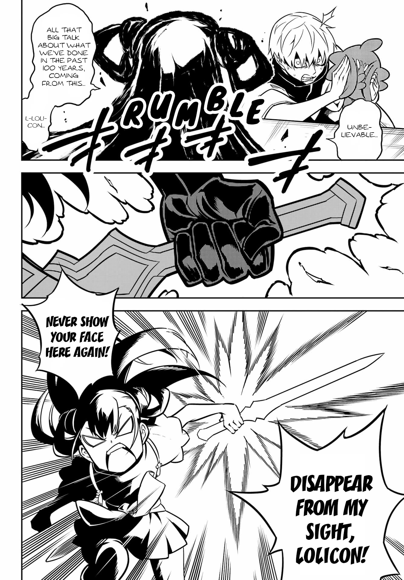 Ragna Crimson Chapter 64 page 21 - Chapter 64: My Mentor Can't Be This Little Girl