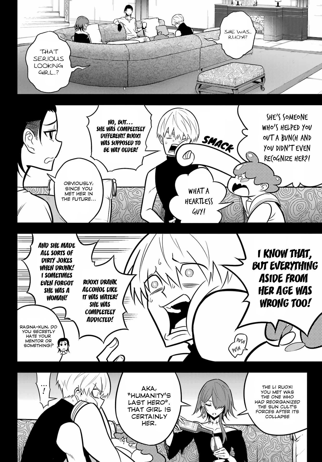 Ragna Crimson Chapter 64 page 5 - Chapter 64: My Mentor Can't Be This Little Girl