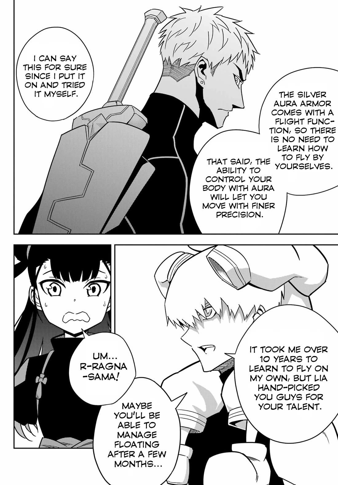 Ragna Crimson Chapter 75 page 10 - Chapter 75: Aura Control