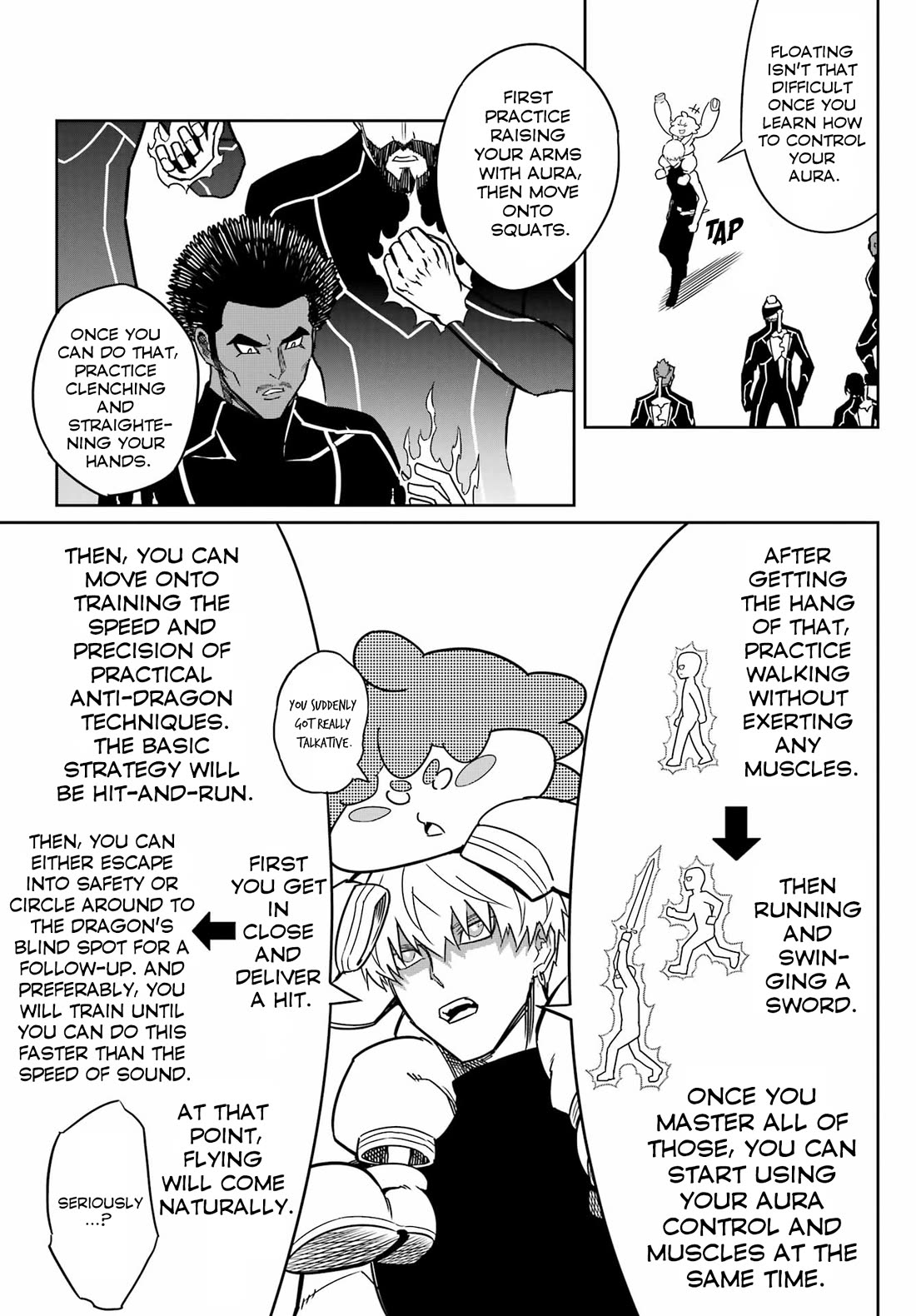 Ragna Crimson Chapter 75 page 9 - Chapter 75: Aura Control